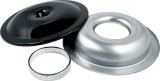 Allstar Performance Aluminum Air Cleaners ALL26099 Filter Assembly, Round, Aluminum, Black, 14 in. Diameter, 7/8 in. Drop Base, 5 1/8 in. Diameter Base, Each thumbnail 2