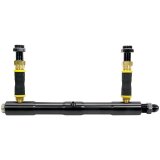 Allstar Performance Fuel Logs ALL26153 Log, Aluminum, Black, -8 AN Inlet, 7/8-20 in. Outlet, Holley 4150, Each thumbnail 1