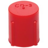 Allstar Performance AN Cap Fittings ALL50801 Caps, Plastic, Red, -3 Female, Set of 20 thumbnail 1