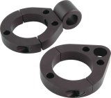 Allstar Performance Clamp-On Kits ALL10222 Roll Bar Clamps, Window Net, 1.750 in. Diameter, Aluminum, Black, Pair thumbnail 2