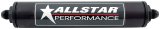 Allstar Performance Inline Aluminum 10 Microns Fuel Filter with -10 AN Inlet Size ALL40217 Filter, Aluminum, Black Anodized, Paper Element, Male Inlet/Outlet, 2 in. Diameter, 12 in. Length, Each thumbnail 2