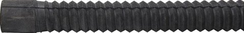 Allstar Performance Radiator Hoses ALL30228 Hose, Flexible, Rubber, Black, 1 3/4 in. I.D. Ends, 23 1/2 in. Length, Lower, Each