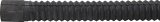 Allstar Performance Radiator Hoses ALL30228 Hose, Flexible, Rubber, Black, 1 3/4 in. I.D. Ends, 23 1/2 in. Length, Lower, Each thumbnail 2