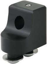 Allstar Performance Throttle Bracket Replacement Ends ALL54269 Cable Bracket, End, Aluminum, Black, Morse, Each thumbnail 1