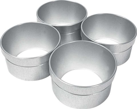Allstar Performance Carburetor Restrictor Plate Inserts ALL26063 Inserts, Aluminum, 1.100 in. Inside Diameter, 1.000 in. tall, Set of 4