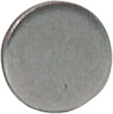 Allstar Performance Steel End Caps ALL22285 Caps, Round, Steel, Natural, 1.00 in. Diameter, .125 Thick, Set of 10 thumbnail 1