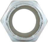 Allstar Performance Nylon Locking Hex Nuts ALL16013-10 Nuts, Hex, Steel, Zinc Plated, Insert, 7/16-14 in. Coarse Thread, Set of 10 thumbnail 2