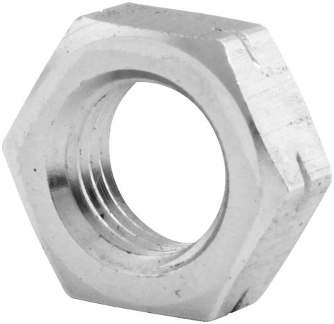 Allstar Performance Aluminum Jam Nuts ALL18275 Nut, 3/8-24 in, LH Thread, Aluminum, Set of 4