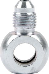 Allstar Performance Brake Fittings ALL50068 Fitting, Brake, Male -4 AN to Banjo 10mm, Steel, Pair thumbnail 1