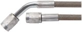 Allstar Performance Braided Steel Lines ALL46301-18 Brake Line, Stainless Steel, 18 in. Length, -3 AN Hose, -3 AN Female, -3 AN Female, Each thumbnail 2
