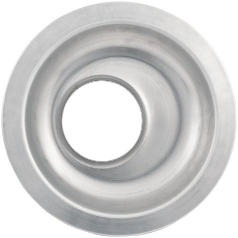 Allstar Performance Air Cleaner Bottoms ALL26091 Filter Assembly, Round, Aluminum, 14 in. Diameter, 1 1/2 in. Drop Base, Offset, Each