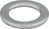 Allstar Performance Flat Washers ALL16152-25 Washers, Flat, Steel, Zinc Finish, 0.375 in. I.D., Set of 25 thumbnail 1