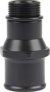 Allstar Performance Adapter Fittings ALL31136 Fitting, Adapter, Straight Cut to Hose Barb, Straight, Aluminum, Black Anodized, 1 1/4-12 in., 1 1/2 in. Hose Barb, Each thumbnail 2