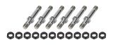 Allstar Performance Fastener Hardware Assortments ALL17020 kit includes (1) 1/2 in-20 x 3-1/4 in one nut titanium stud and (12) 1/2 in-20 black half thumbnail 1