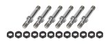 Allstar Performance Fastener Hardware Assortments ALL17020 kit includes (1) 1/2 in-20 x 3-1/4 in one nut titanium stud and (12) 1/2 in-20 black half thumbnail 2