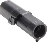 Allstar Performance Weatherpack Connector Housings ALL76289 Wiring Replacement Parts, Weatherpack, Housing, 1 Pin, Male, Each thumbnail 2