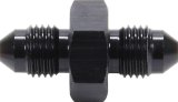 Allstar Performance Union Fittings ALL50090 and Adapters, Fittings, Straight, Aluminum, Black Anodized, -3 AN Male AN, -3 AN Male AN, Each thumbnail 1