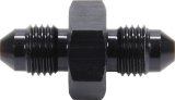 Allstar Performance Union Fittings ALL50090 and Adapters, Fittings, Straight, Aluminum, Black Anodized, -3 AN Male AN, -3 AN Male AN, Each thumbnail 2