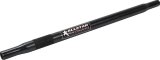 Allstar Performance Steel Suspension Tubes ALL57082 Threaded Tube, Tube, Swedged, 1/2-20 in. RH/LH Thread, Steel, Black Anodized, 19.0 in. Length, Each thumbnail 1
