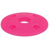 Allstar Performance Replacement Hood Pin Scuff Plates ALL18436 Components, Plates, 0.50 in. Diameter, Pink Plastic Have Recessed Mounting Holes, Set of 4 thumbnail 1