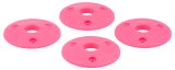 Allstar Performance Replacement Hood Pin Scuff Plates ALL18436 Components, Plates, 0.50 in. Diameter, Pink Plastic Have Recessed Mounting Holes, Set of 4 thumbnail 2