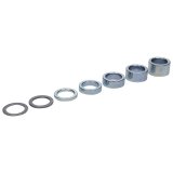 Allstar Performance Bump Steer Spacers ALL18601 Spacers, Steel, Natural, 0.625 in. I.D., Kit thumbnail 2