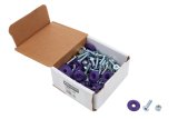 Allstar Performance Body Fasteners ALL18687-50 Hardware, Countersunk Bolt Kit Purple 50pk thumbnail 2
