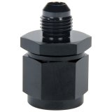 Allstar Performance AN Flare Adapter Fittings ALL49746 Fitting, Adapter, Reducer, Aluminum, Black Anodized, Straight, -12 AN, -8 AN, Male Threads, Each thumbnail 2