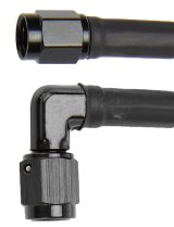 Allstar Performance Brake Hoses, Sets ALL48394 #3 Coated Braided Line -3 Straight / -3 90 Degree, 46 in Long thumbnail 2
