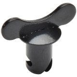 Allstar Performance Quick Fasteners ALL19243 Winged Hd 7/16 .500 in 50pk Steel, Black thumbnail 2