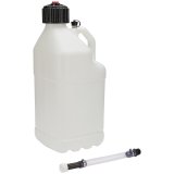 5 Gallons Allstar Performance Gallon Square Utility Jug ALL40120 Jug, Square, 5.0 Gallons, Vented, Plastic, Clear, Each thumbnail 1