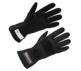 Allstar Performance Double-Layer SFI 3.3/5 Driving Gloves ALL915014 Gloves, Double Layer, SFI-3.3/5, Aramid, Black, Large. Pair thumbnail 2