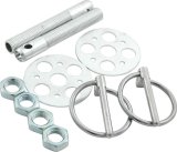 Allstar Performance Hood Pin Kits ALL18472 Pins, Torsion Pin-Style, 2.750 in. Long, 3/8 in. Diameter, Aluminum, Silver Anodized, Kit thumbnail 1