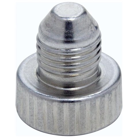 Allstar Performance AN Plug Fittings ALL50831 Plugs, Aluminum, Natural, -3 Male, Set of 20