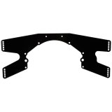 Allstar Performance Engine Mid-Plates ALL38132 Motor Plate, Mid-Mount, Aluminum, .250 in. Thickness, .625 in. Offset, Dirt Works/Pierce Chassis, Each thumbnail 1
