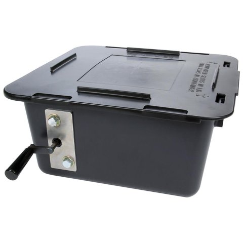 Allstar Performance Drain Pan and Pump Combos ALL14171 With Pump, Plastic, Black, 16 in. Square, 7 in. Tall, 14 qt. Capacity, Each