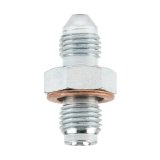 Allstar Performance Brake Fittings ALL50029 Adapter Fittings, Steel, -3 AN to 3/8 in.-24, Caliper, Includes Crush Washer, Pair thumbnail 2