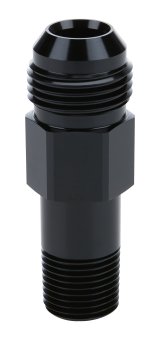 Allstar Performance Aluminum Oil Inlet Fittings ALL90044 Fitting, Adapter, AN to NPT, Straight, Aluminum, Black Anodized, -12 AN, 1/2 in. NPT, Each thumbnail 2