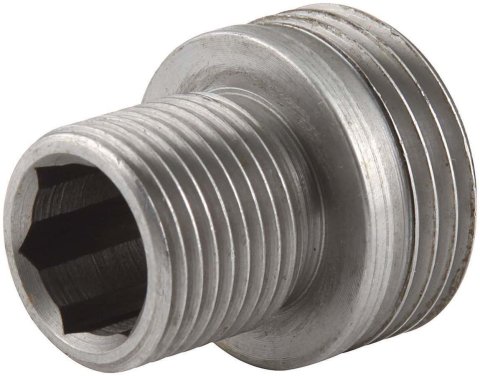 Allstar Performance Oil Filter Adapters ALL92003 Adapter, Filter, Steel, Natural, 3/4-16 in. Thread, Ford Small Block, Each thumbnail 2