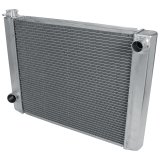Allstar Performance Aluminum Radiators ALL30022 Radiator, Aluminum, Natural, 26 in. Wide, 19 in. High, Ford, Mopar, Each thumbnail 2