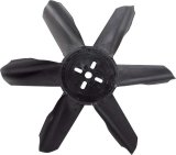Allstar Performance Molded Nylon Fans ALL30095 Fan Blade, Lightweight, Nylon, Black, 18 in. Diameter, 5/8 in. Pilot, Each thumbnail 2