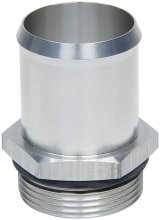 Allstar Performance Radiator Inlet Nipple to Straight Cut Fittings ALL30038 Fitting, Adapter, Hose Barb, Straight, Aluminum, Natural, -20 AN, 1 1/2 in. Hose Barb, Each thumbnail 2