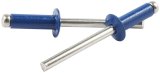 Allstar Performance Small Head Rivets ALL18135 Rivets, Blind Rivets, 3/16 in. Rivet, 3/8 in. Head, Aluminum, Chevron Blue, Set of 250 thumbnail 2