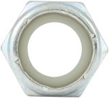 Allstar Performance Nylon Locking Hex Nuts ALL16025-10 Nuts, 5/8-11 in Threads, with Insert, Set of 10 thumbnail 1