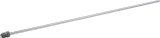 Allstar Performance Stainless Steel Brake Lines ALL48300 Line, 3/16 in. Diameter, Assembled, Steel, 8 in. Length, Each thumbnail 2