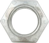 Allstar Performance Mechanical Locking Hex Nuts ALL16085-10 Nuts, Hex, Steel, Zinc Plated, Self-locking, 5/8-18 in. Fine Thread, Set of 10 thumbnail 1