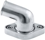 Allstar Performance Chevy Aluminum Water Necks ALL30173 Neck, Aluminum, Polished, O-Ring, 15 Degree, Chevy, Big/Small Block/V6, Each thumbnail 1