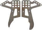 Allstar Performance Ford 9 in. Upper Link Brackets ALL60157 Bracket, Axle Housing, Steel, Natural, Pair thumbnail 2