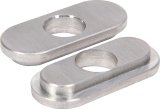 Allstar Performance Control Arm Components ALL60080 kits contain (2) slotted brackets, (2) centered bushings, (2) reducer spacers for 5/8 in r thumbnail 2