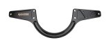 Allstar Performance Aluminum Sprint Car Motor Plates ALL38119 Plate, Car, Front-mount, Aluminum, Black Powdercoated, 0.375 in. Thick, Chevy, Small Block, Each thumbnail 1